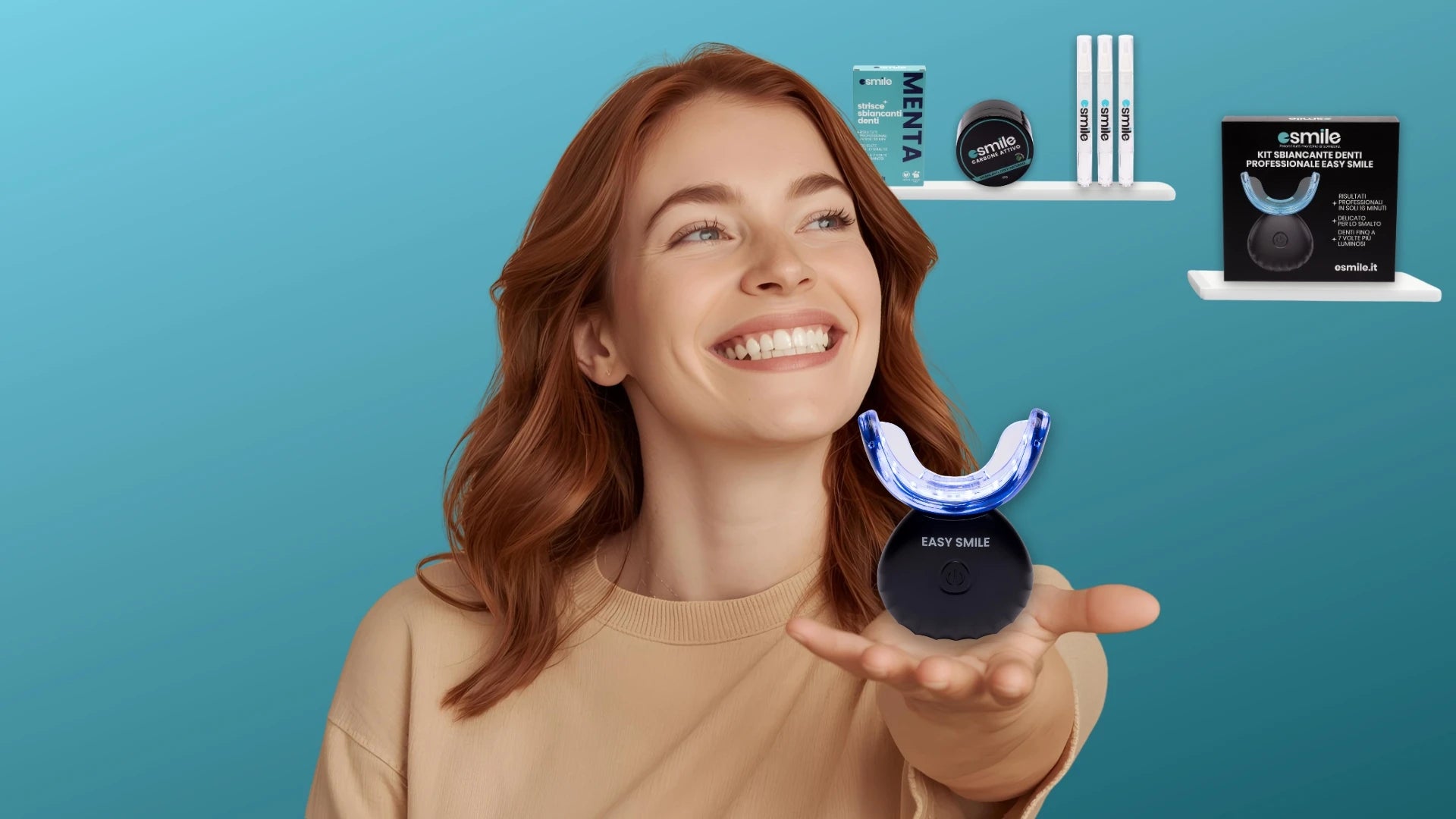 I prodotti per 
lo sbiancamento denti
<u>più venduti in Italia</u>