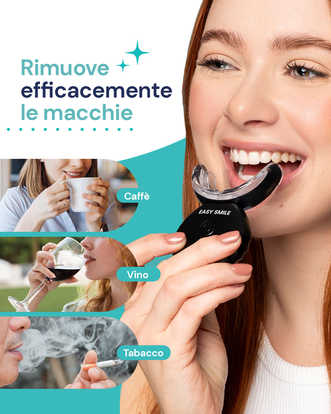 Kit Sbiancante per Denti Professionale